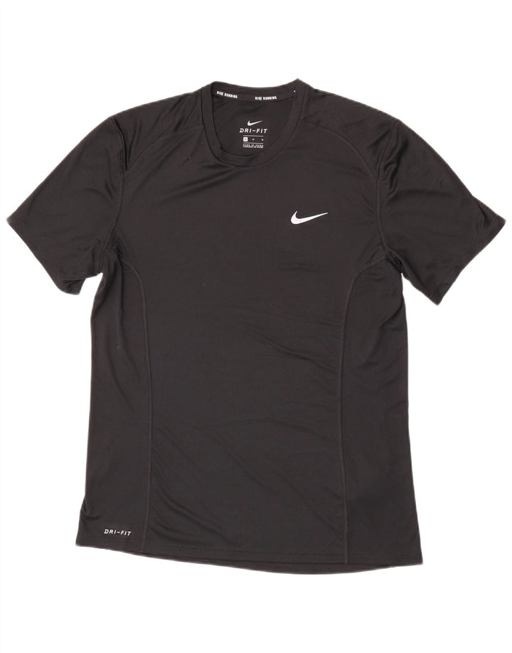 NIKE Camiseta Dri Fit para Hombre Top Mediano Poliéster Negro