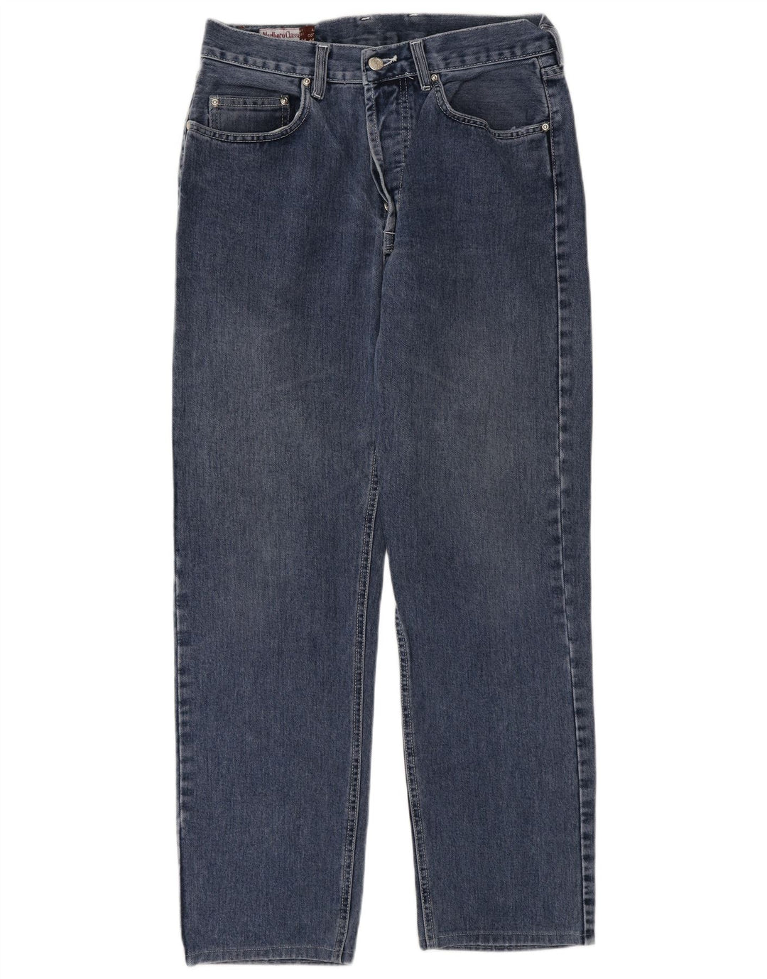 Marlboro Classics Jeans rectos para hombre W32 L30 Algodón azul
