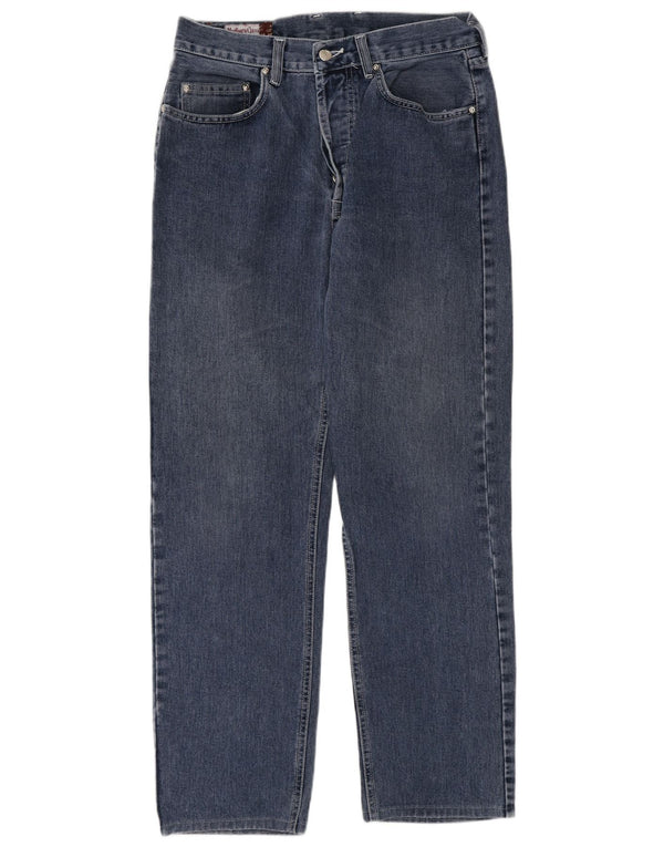 Marlboro Classics Jeans rectos para hombre W32 L30 Algodón azul