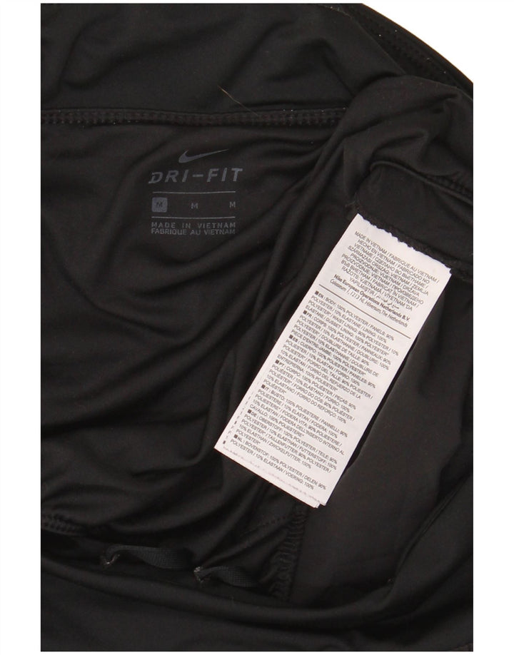 Nike - Pantalones cortos deportivos Dri Fit para mujer, talla 40, talla M, poliéster negro