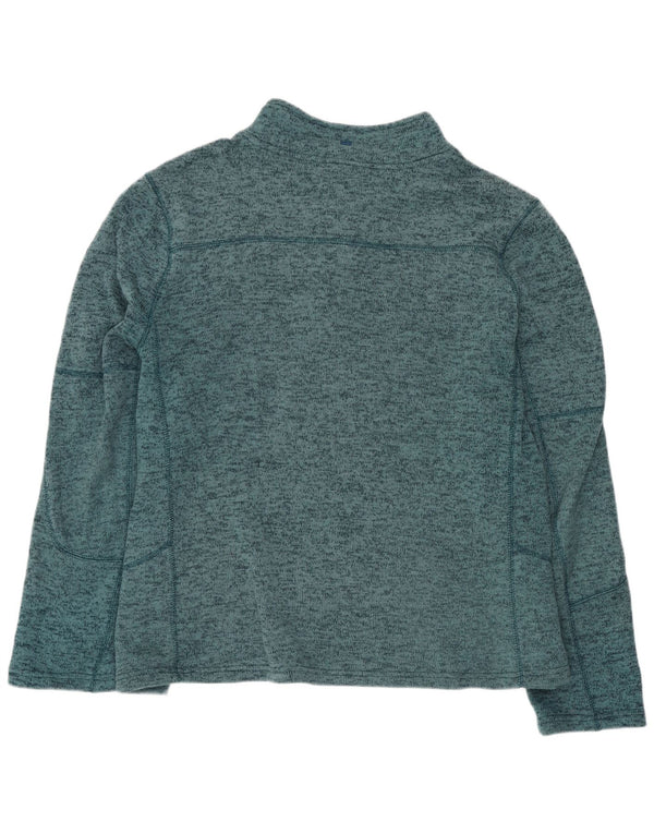 Mountain Warehouse Womens Sweatshirt Jumper UK 20 2XL Turquoise Flecked