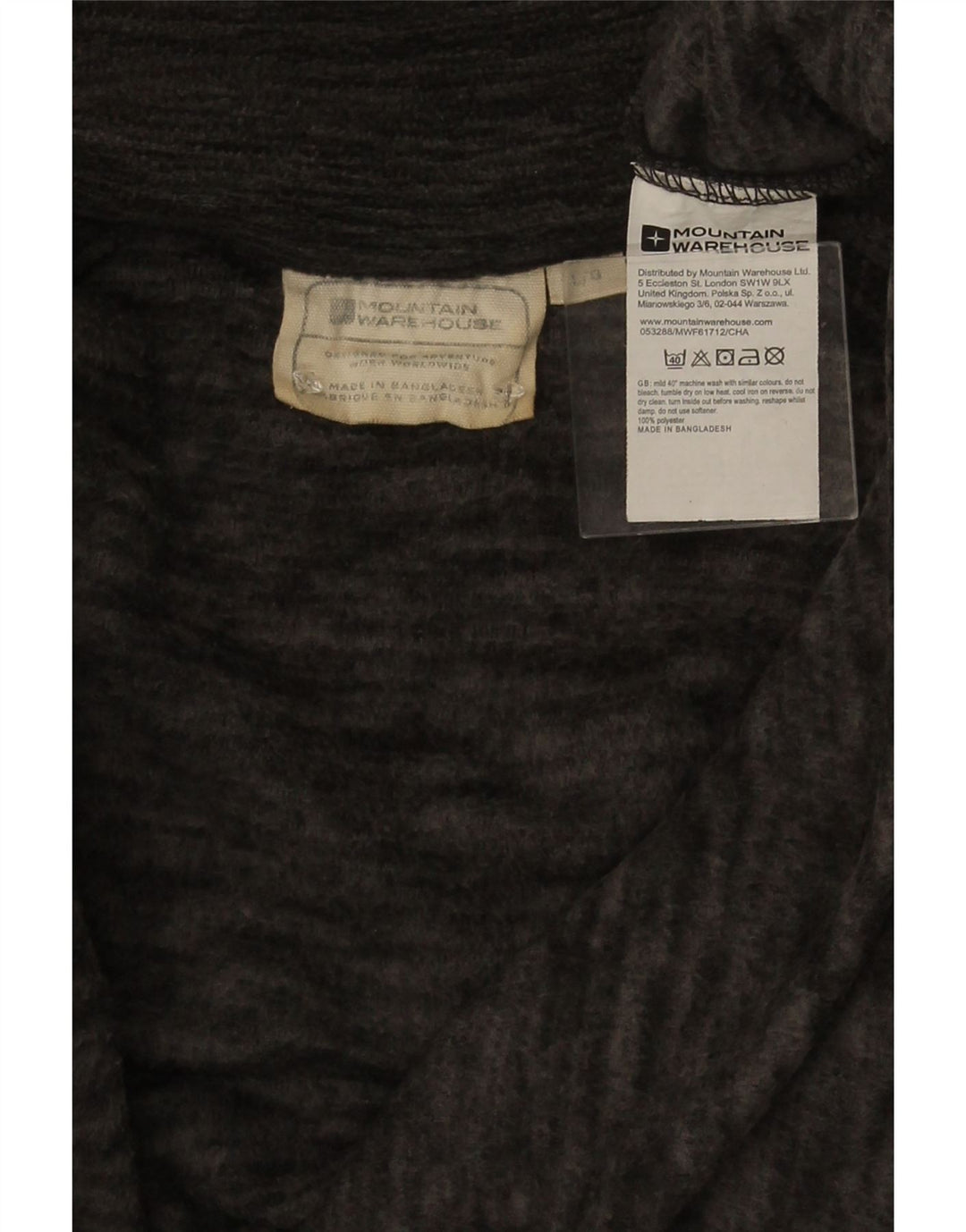 Chaqueta polar con cremallera para mujer Mountain Warehouse UK 46 Large Grey Moteado