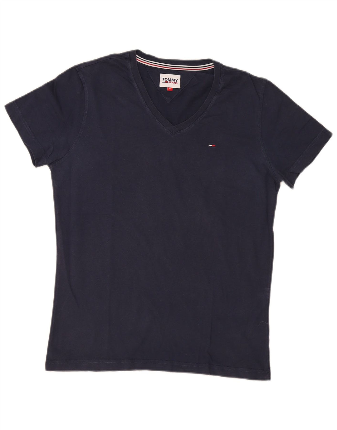 Camiseta Tommy Hilfiger Hombre Top Medium Azul Marino Algodón