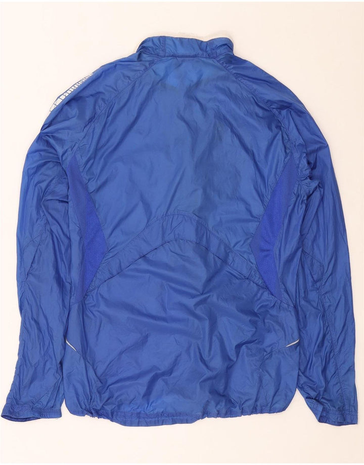 Adidas Chaqueta impermeable Clima Proof para hombre UK 38 Azul medio Poliamida