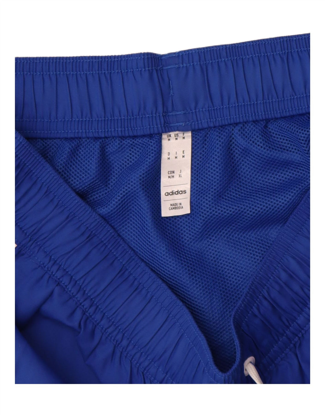 Adidas Pantalones cortos deportivos para mujer UK 12 Medium Azul marino Poliéster