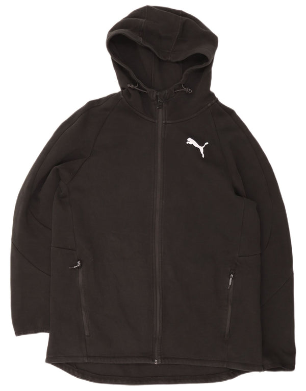 Puma Sudadera con capucha y cremallera para mujer UK 18 XL Negro