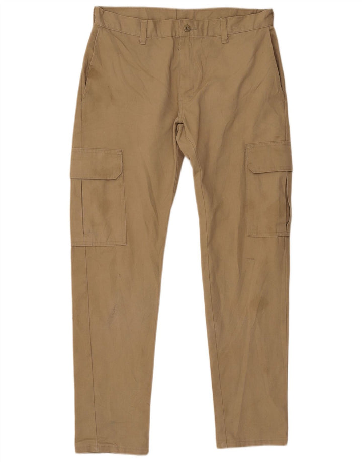 Dickies Pantalones cargo ajustados para hombre W32 L30 Beige