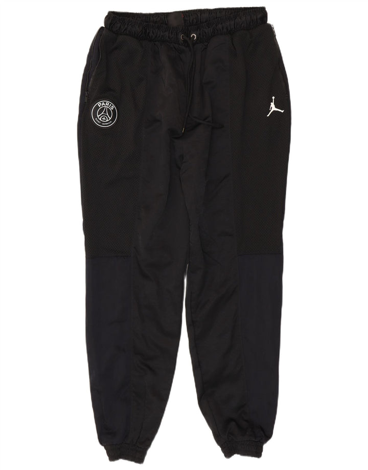 Jordan Mens Paris Saint- Germain Chándal Pantalones Joggers Grande Negro