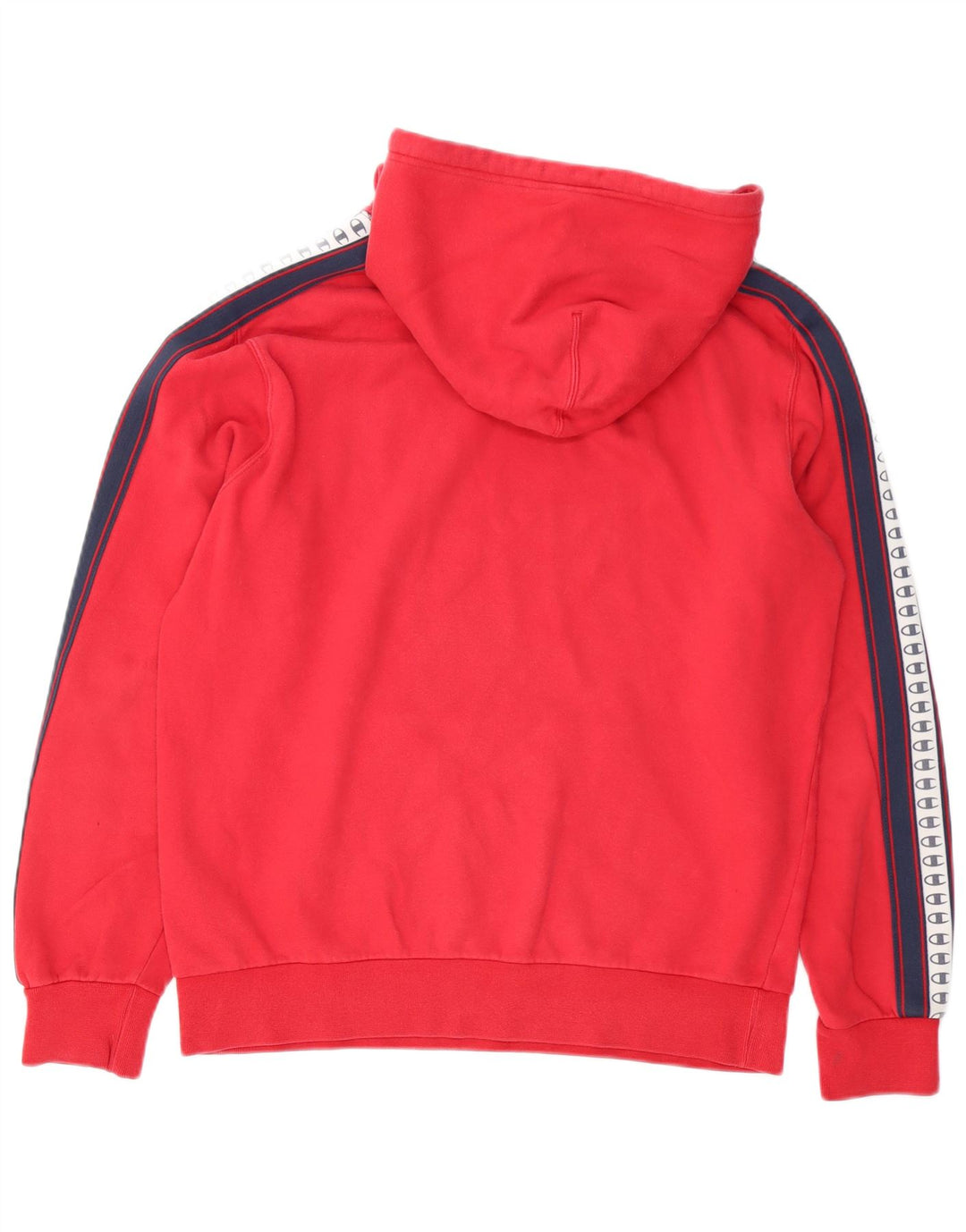CHAMPION Jersey con capucha gráfica para hombre, talla grande, color rojo