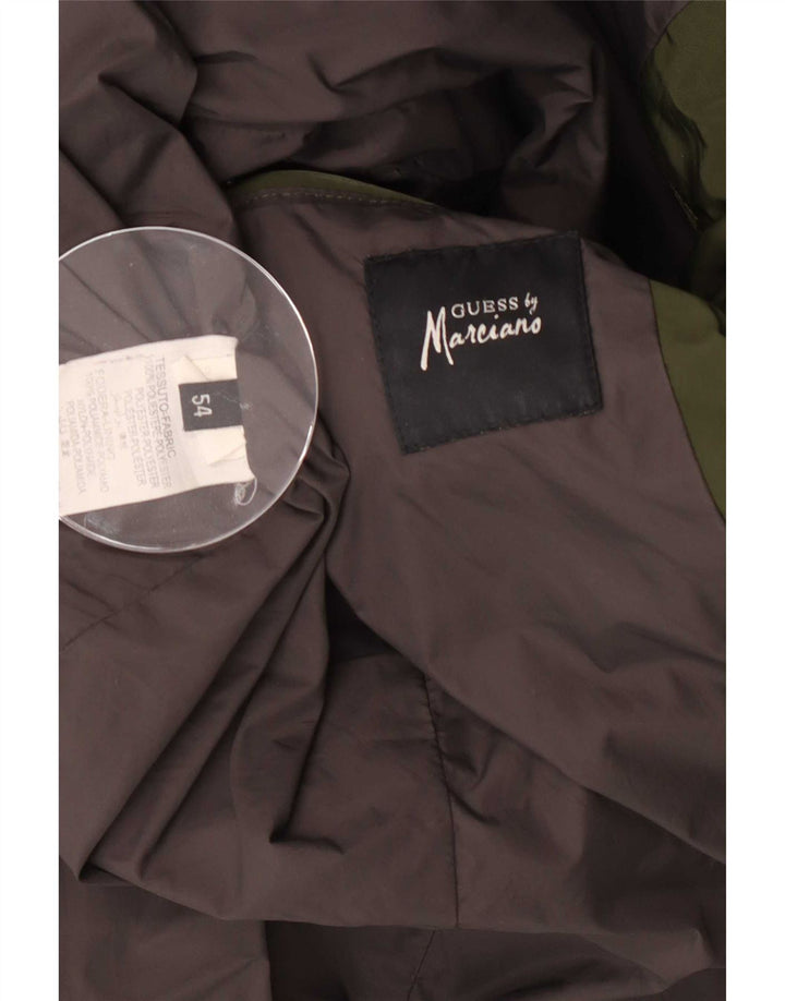 Guess By Marciano Chaqueta acolchada para hombre IT 54 2XL Caqui Poliéster
