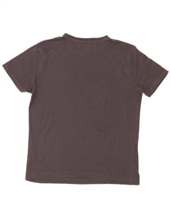 Dack's Camiseta gráfica para hombre Top Algodón gris medio