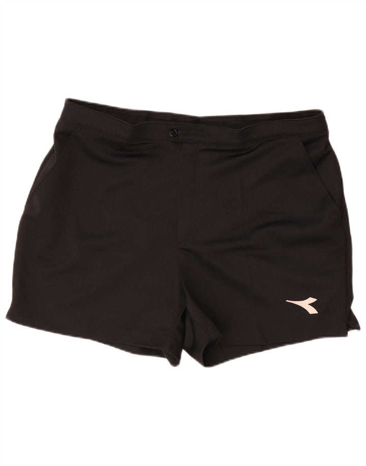 DIADORA Pantalón Chino Hombre XL W38 Poliéster Negro