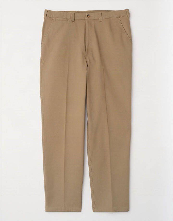 Cotton Traders Pantalones chinos rectos para hombre W38 L31 Beige
