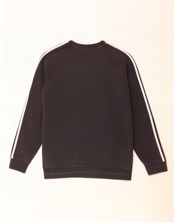 Adidas Hombre Sudadera Jumper Medium Negro Algodón