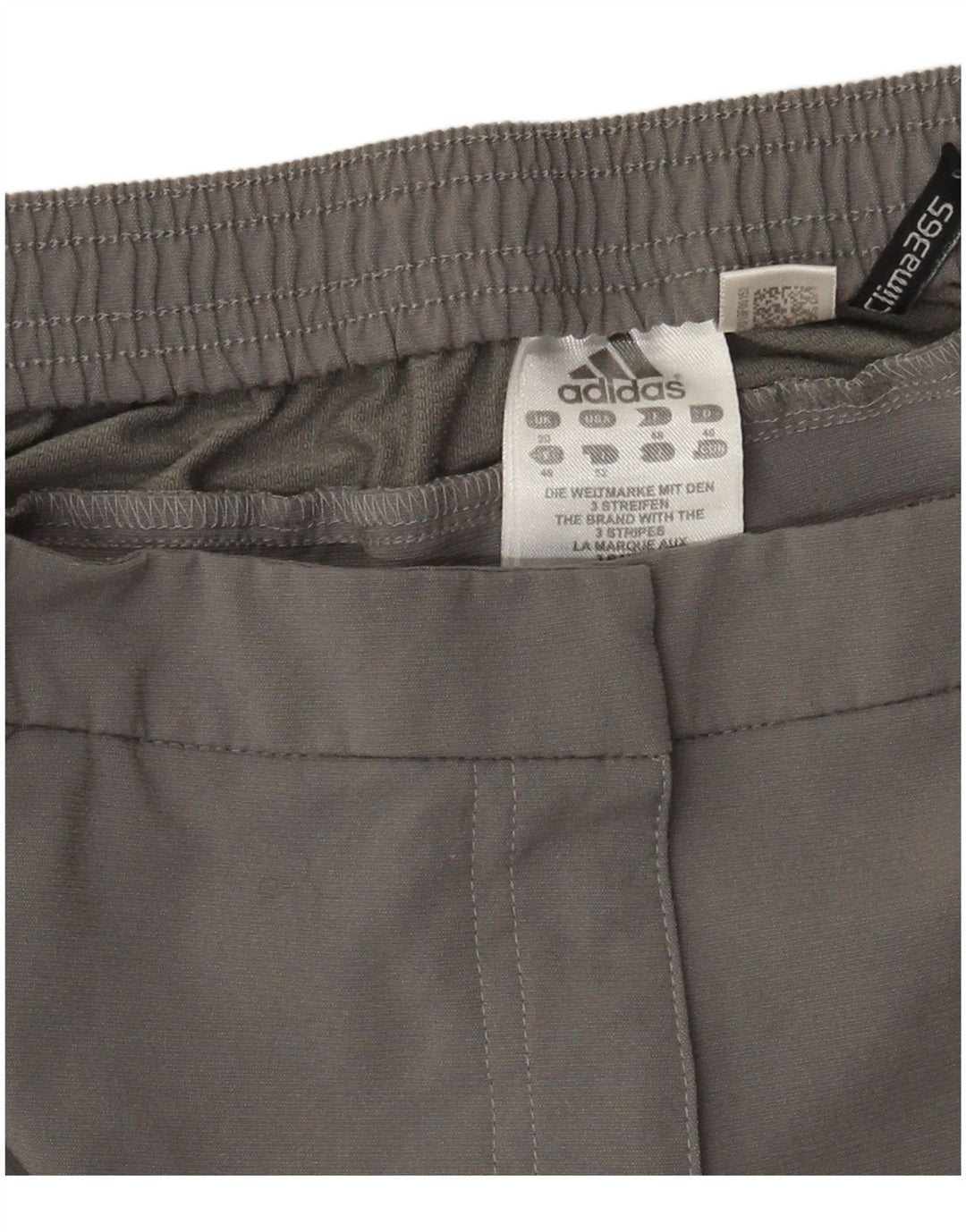 ADIDAS Mujer Clima 365 Chándal Pantalones UK 20 2XL Gris Poliéster