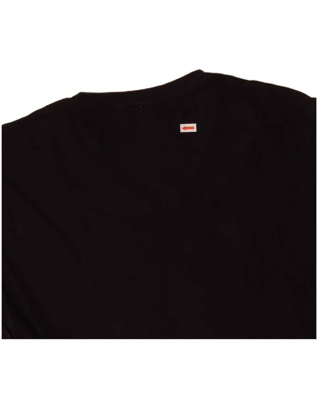 CALVIN KLEIN Camiseta ajustada con gráfico para hombre Top mediano de algodón negro