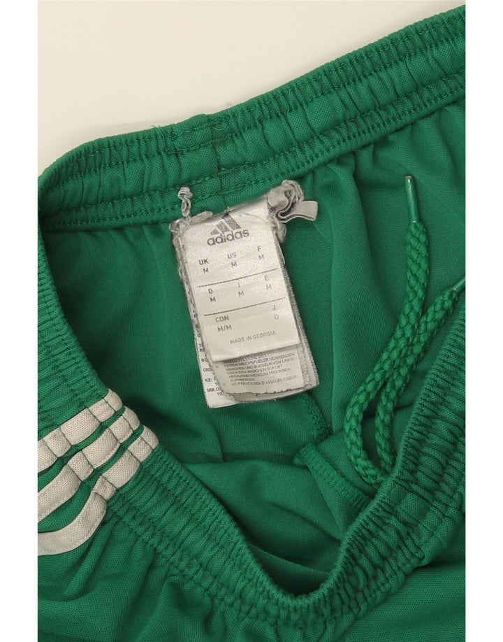 Pantalones cortos deportivos ADIDAS Climalite para hombre Poliéster verde medio