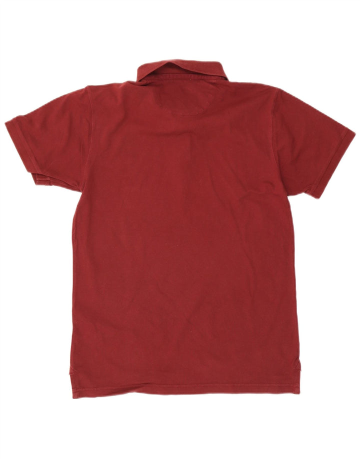 JACK WILLS Polo Slim Fit para Hombre Algodón Granate Medio