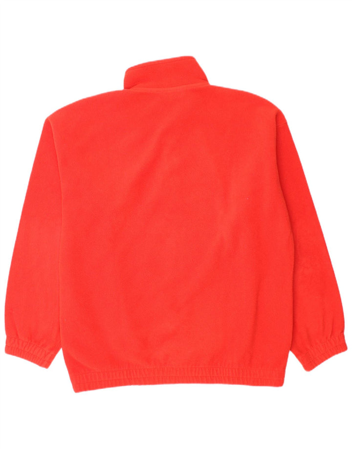 Fila Jersey de forro polar con cuello de botón para hombre IT 48 Medium Red