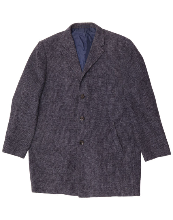 Marks & Spencer Abrigo para hombre UK 44 2XL Azul marino Poliéster