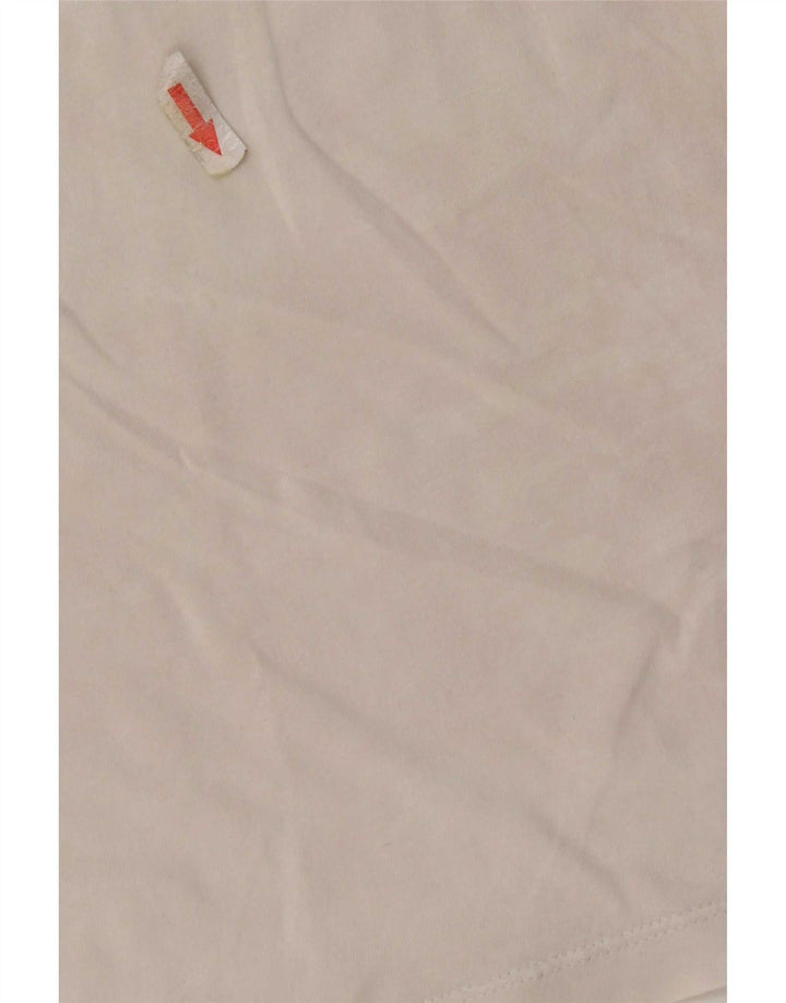 Adidas Camiseta para mujer Top UK 12 Medium White Cotton
