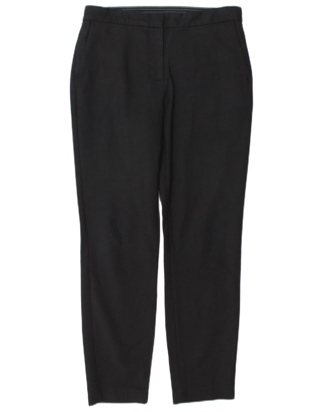Zara Mujer Pantalón Chino Slim Medium W29 L28 Algodón Negro