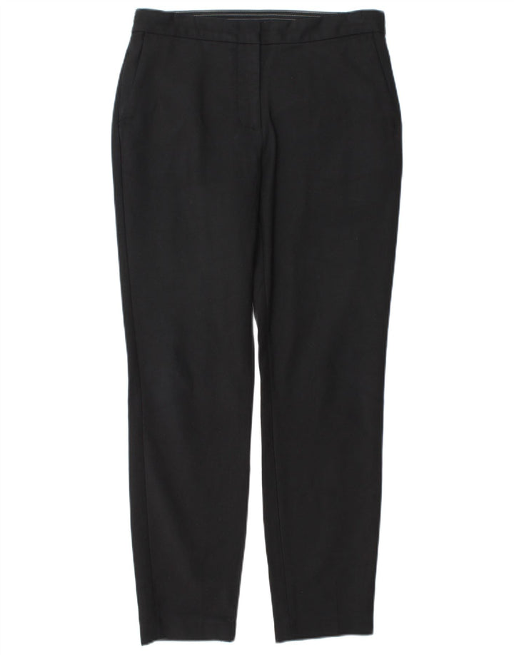 Zara Mujer Pantalón Chino Slim Medium W29 L28 Algodón Negro