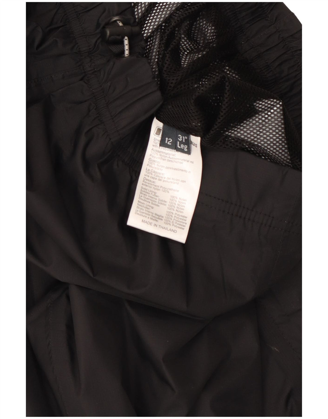Berghaus Pantalones impermeables para mujer UK 44 Medium Nylon negro