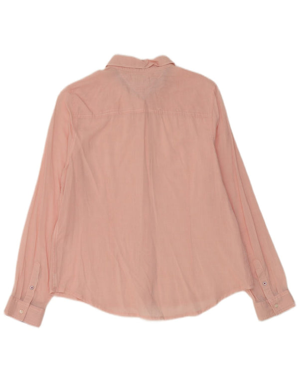 Tommy Hilfiger Camisa para mujer Reino Unido 44 Grande Rosa