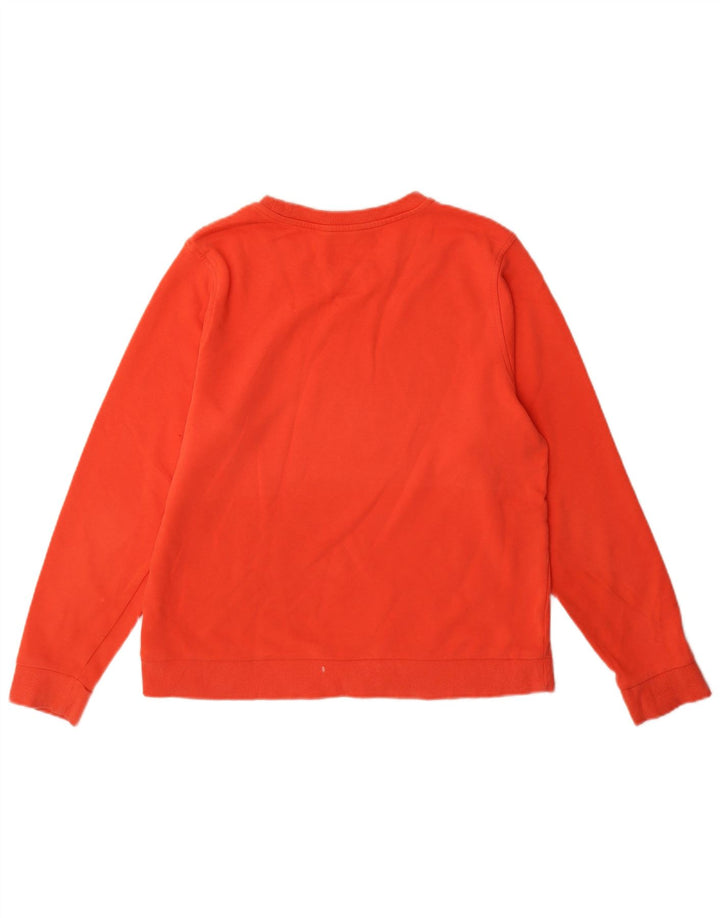Marks & Spencer Sudadera para mujer Jumper UK 44 Grande Naranja Algodón