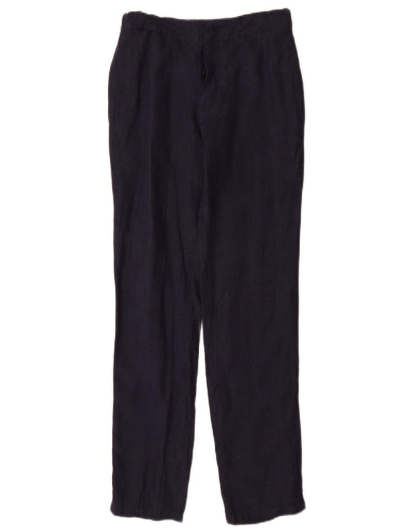 Zara Hombre Pantalón Chino Recto Pequeño W30 L32 Azul Marino