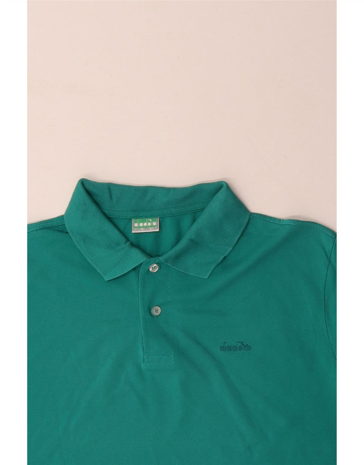 DIADORA Polo Hombre XL Algodón Verde