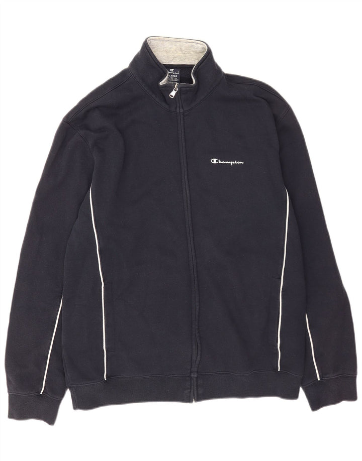 Champion Chaqueta De Chándal Para Hombre XL Algodón Azul Marino