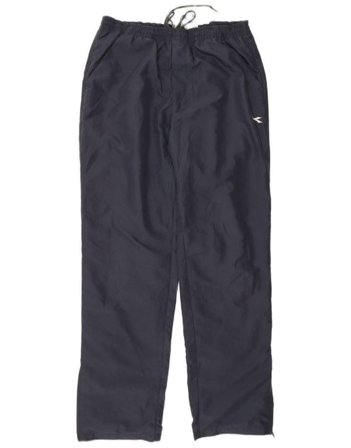Diadora Pantalón Impermeable Hombre Grande Azul Marino Poliéster