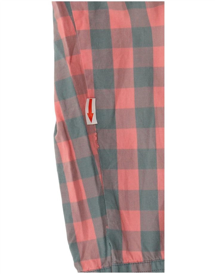 J. Crew - Camisa ajustada para hombre, color rosa, talla grande