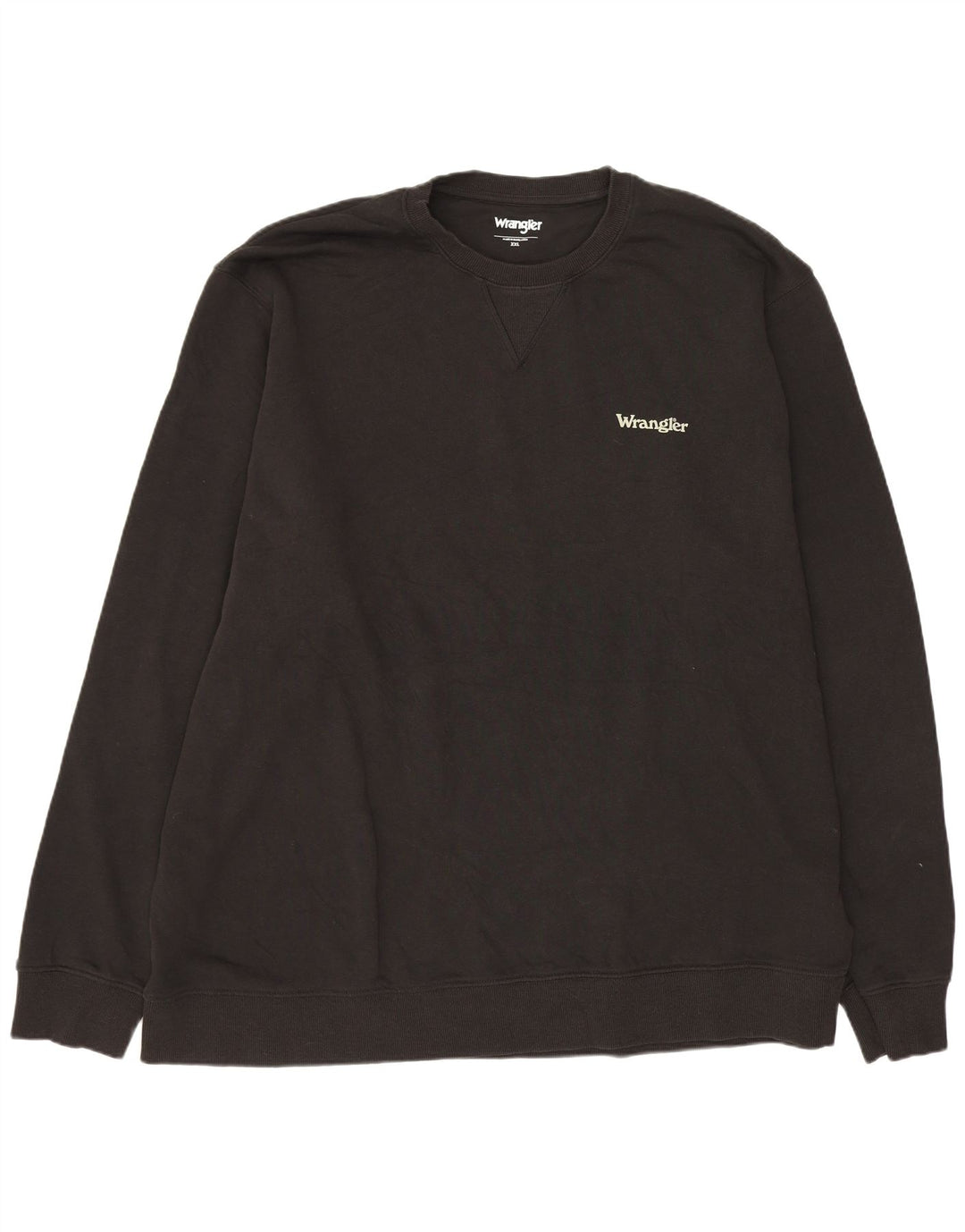 Wrangler - Sudadera para hombre (2XL, algodón), color negro