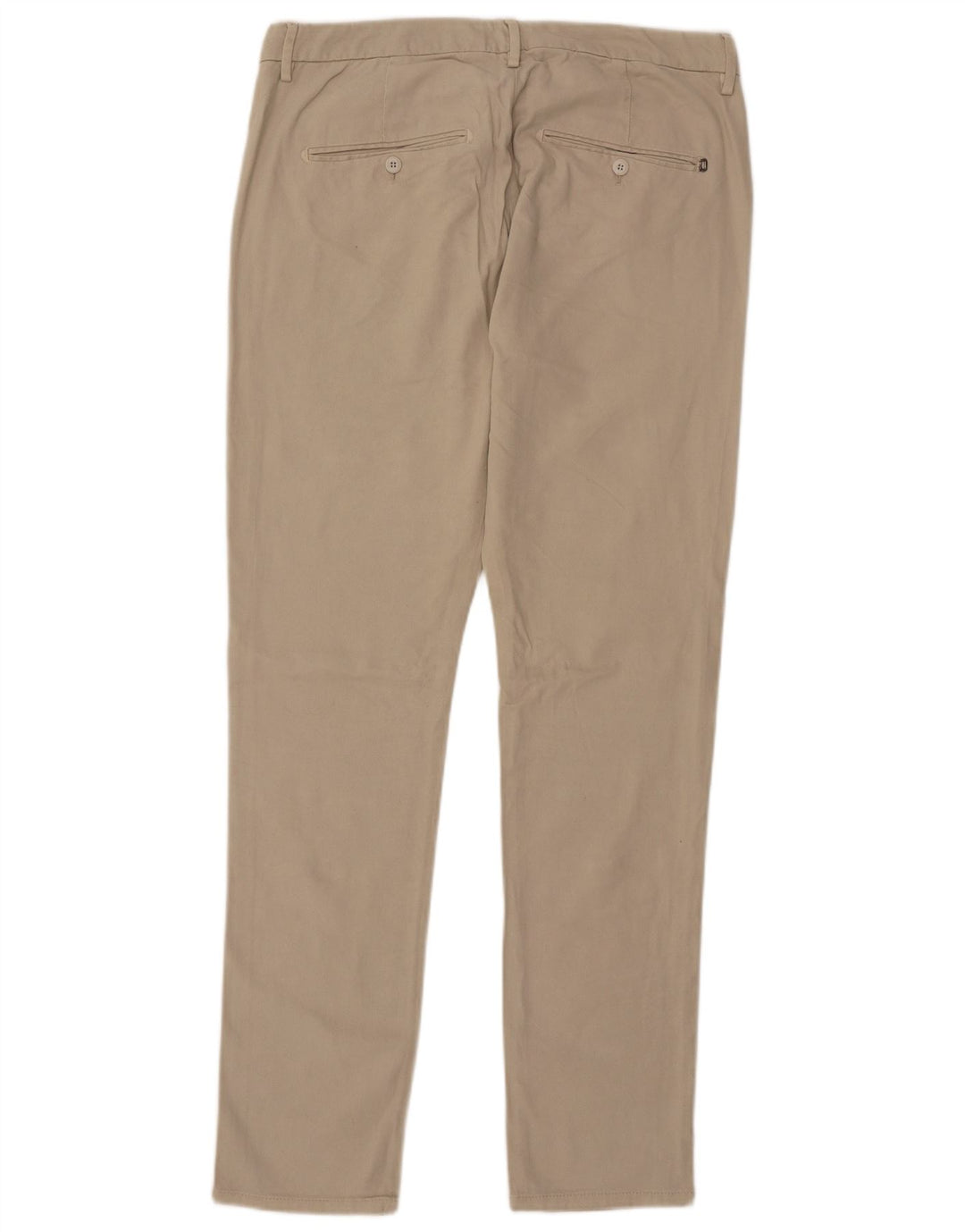 Dondup Hombre Pantalón Chino Slim W34 L33 Beige Modal