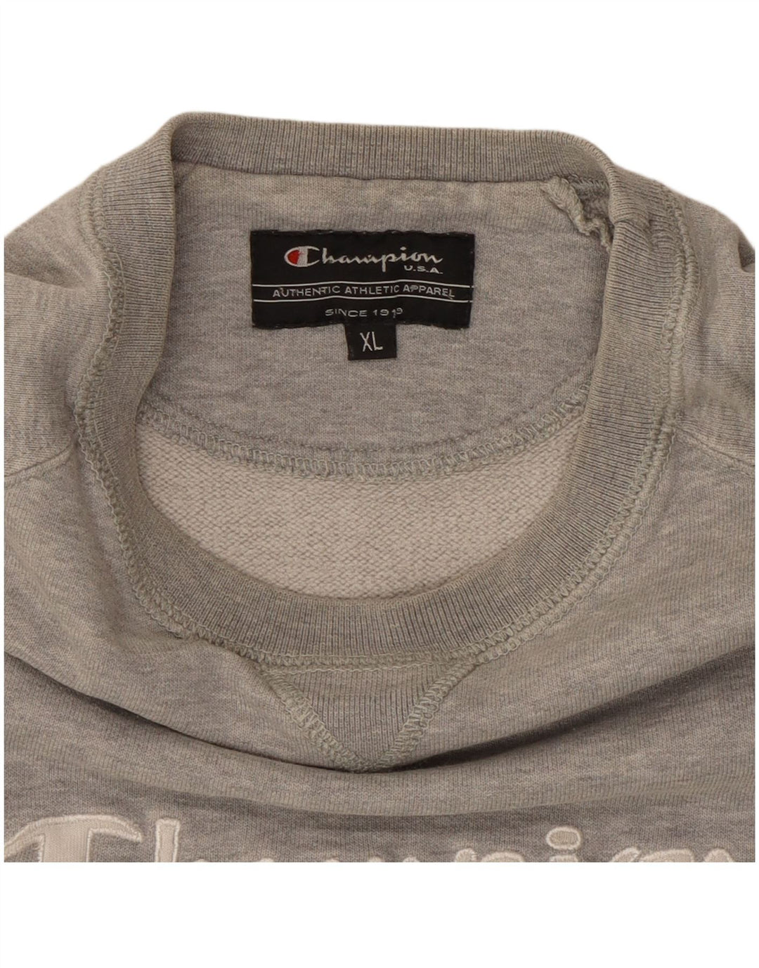 Champion Sudadera Gráfica para Mujer Jersey UK 18 XL Gris