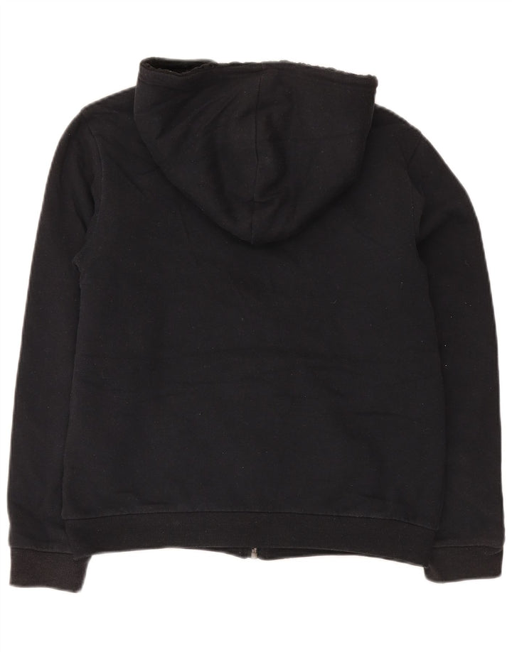 Lee Sudadera con capucha y cremallera para mujer UK 44 Grande Algodón negro