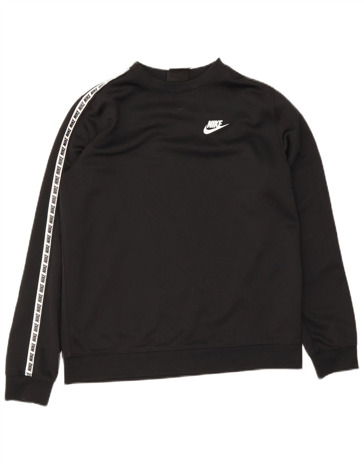 Nike Boys Graphic Sudadera Jumper 13-14 años XL Negro Poliéster