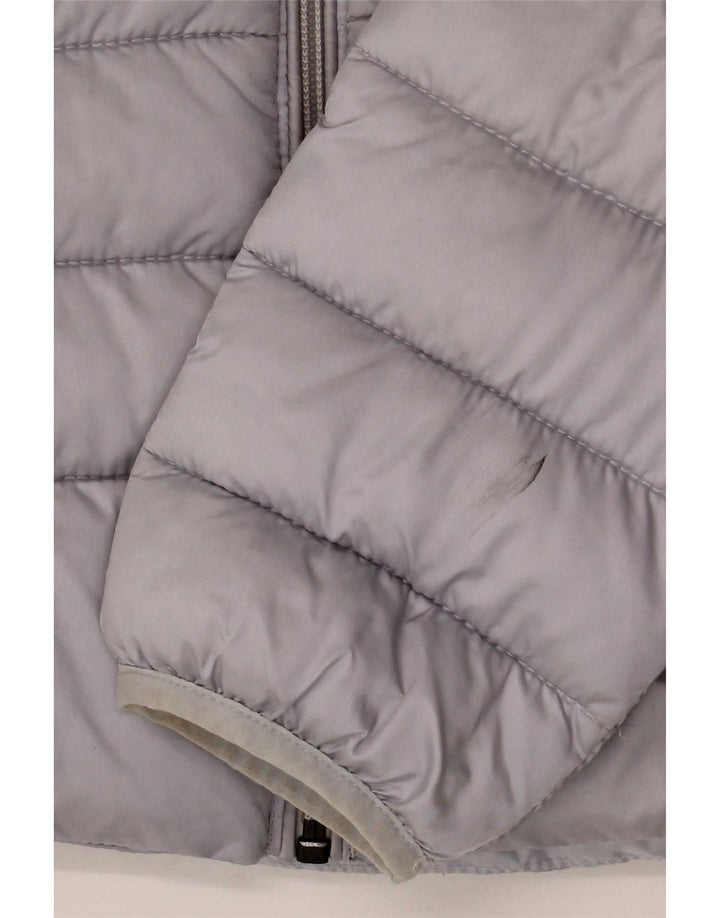 Napapijri Chaqueta acolchada con capucha Geographic para mujer UK 44 Gris medio