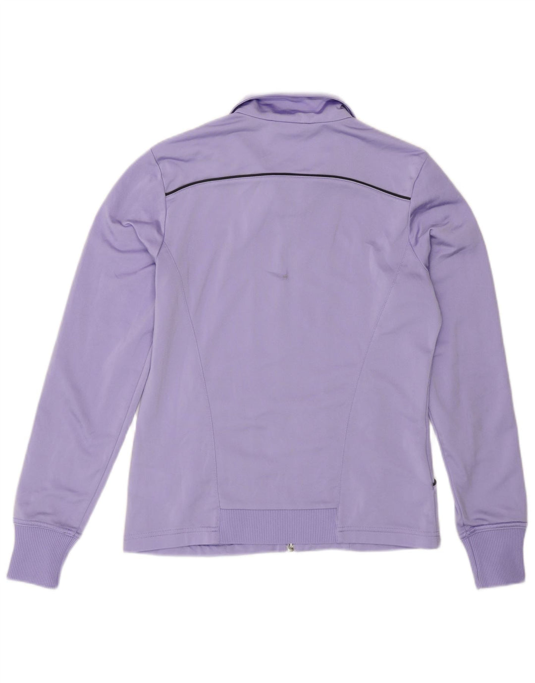 ADIDAS Chaqueta de chándal para mujer Reino Unido 14 Poliéster morado medio