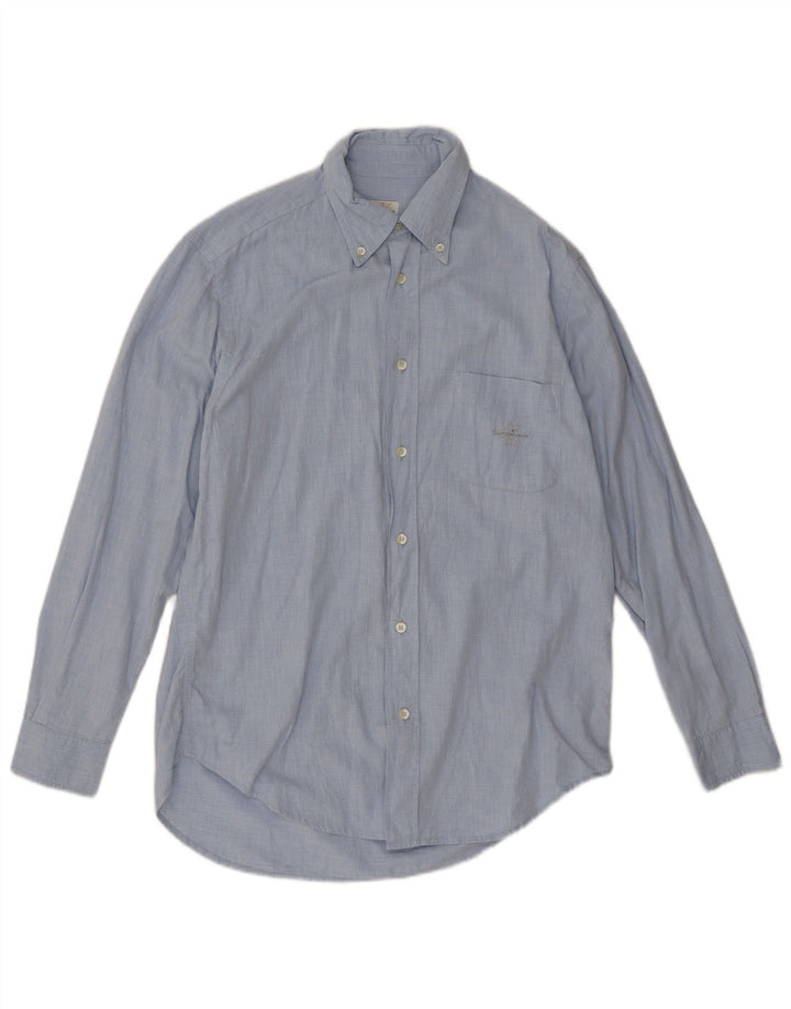 Camisa Calvin Klein Jeans Hombre Pequeña Algodón Azul