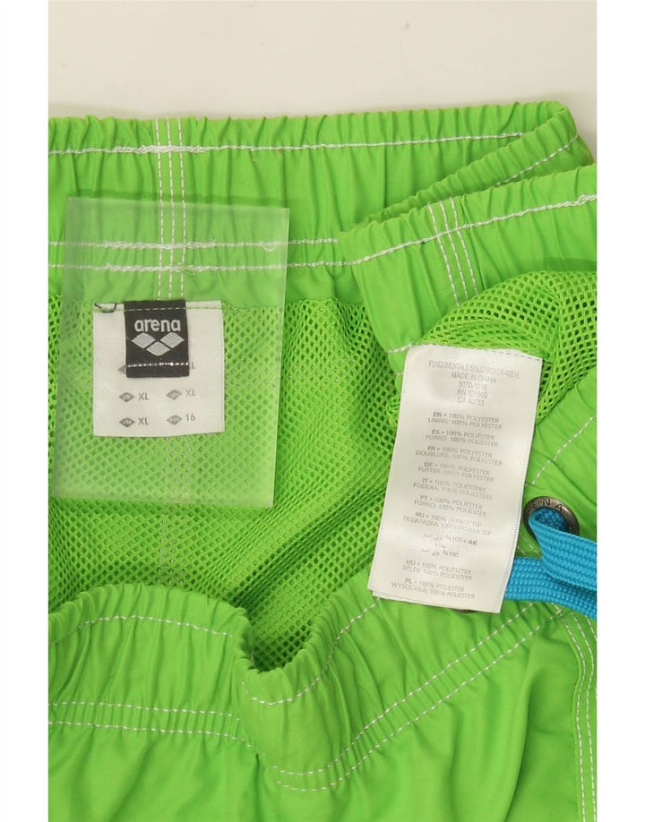 ARENA Bañador Hombre XL Verde Poliéster