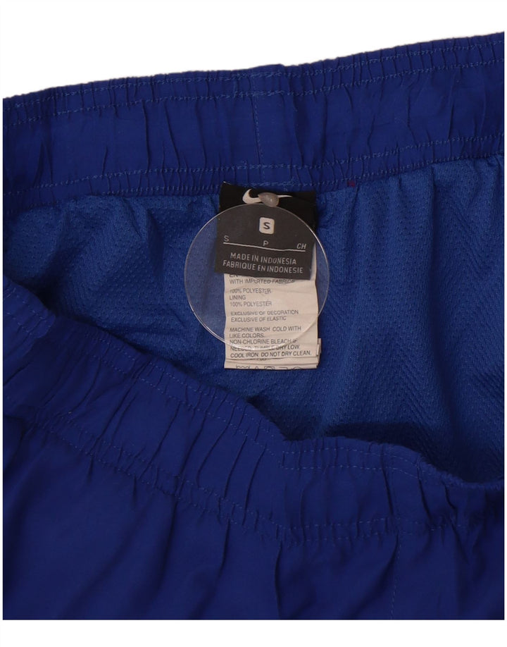 Nike - Pantalones cortos deportivos para mujer, talla 40, poliéster azul pequeño