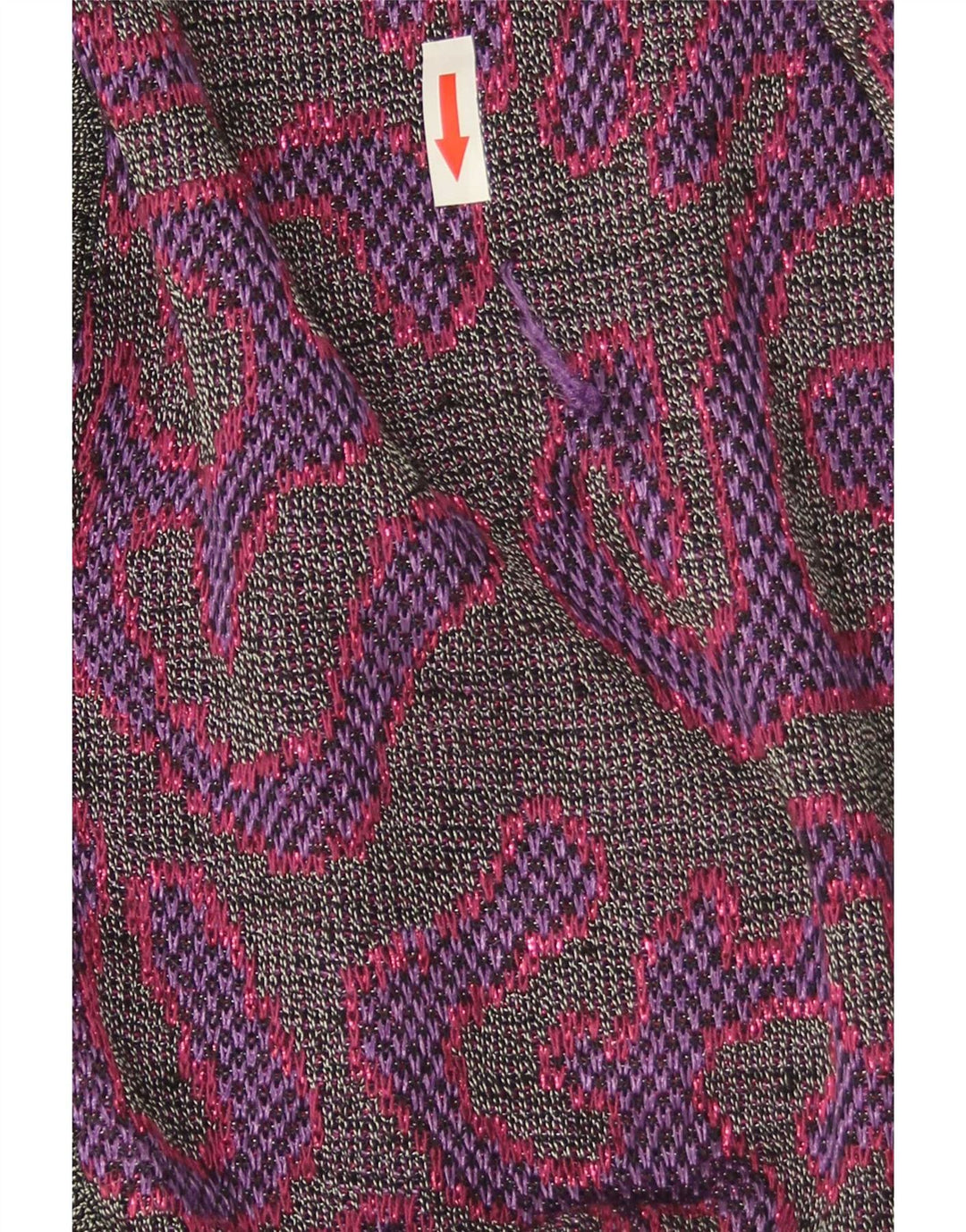 Di Bari Cárdigan con estampado abstracto para mujer IT 40 Small Purple