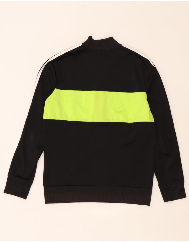Adidas - Chaqueta de chándal para niño, 12-13 años, color negro, poliéster