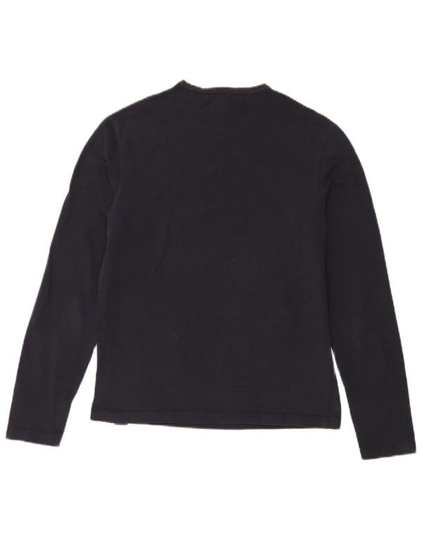Calvin Klein Jeans Hombre Top Manga Larga Medio Azul Marino