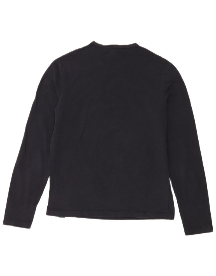 Calvin Klein Jeans Hombre Top Manga Larga Medio Azul Marino