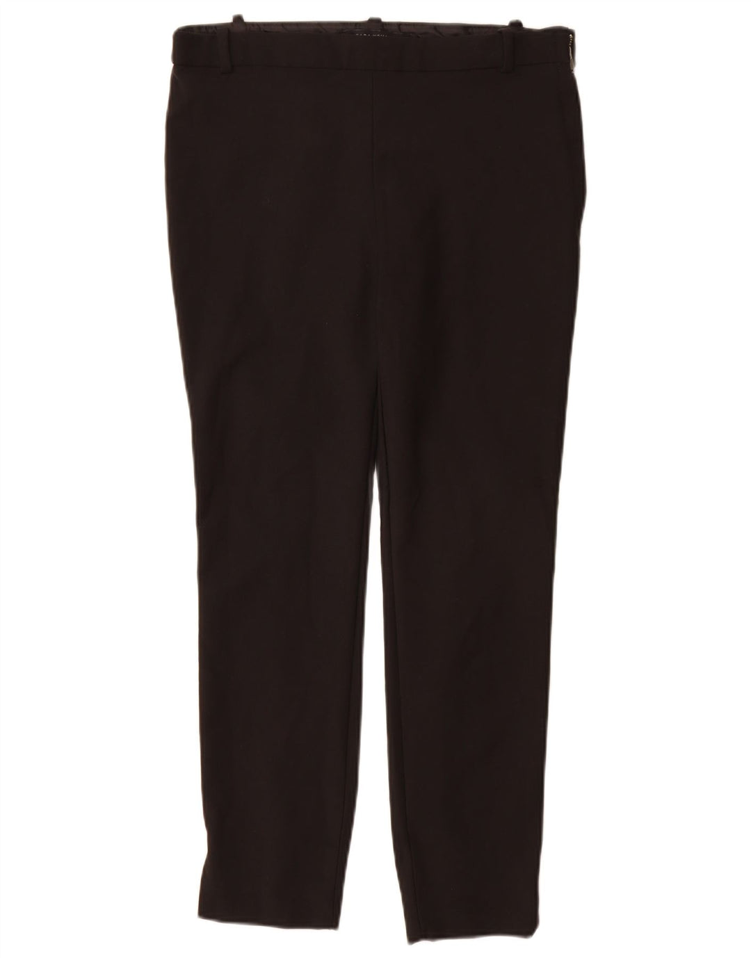 Zara Mujer Pantalones Casuales Slim Medianos W30 L27 Negro